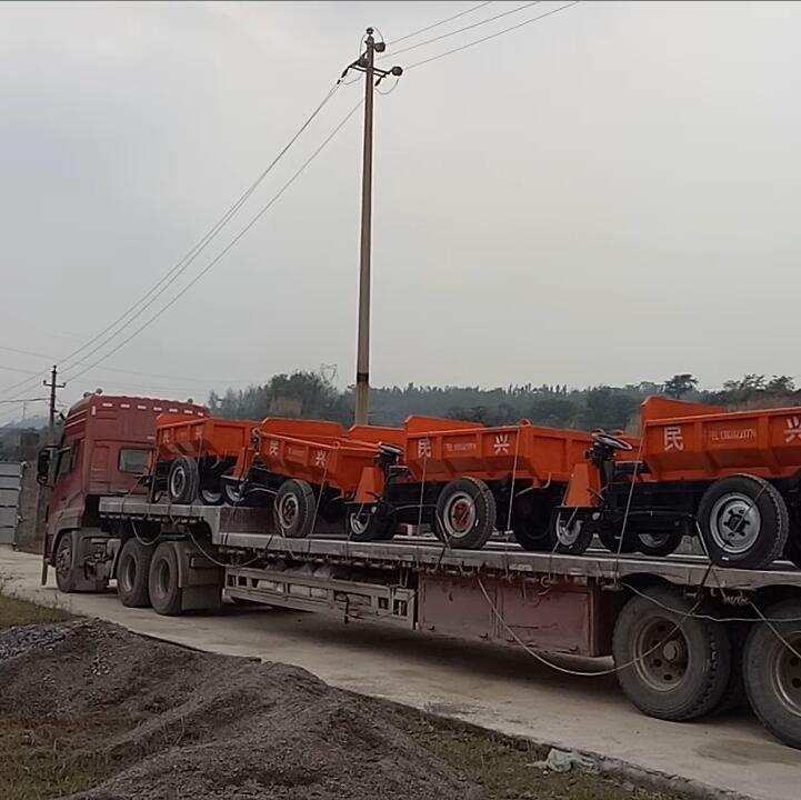 电动工地用三轮车自卸车